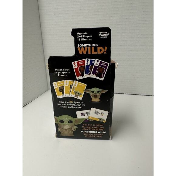Funko Something Wild! Star Wars The Mandalorian - Grogu Card Game Star Wars NEW - Picture 3 of 6